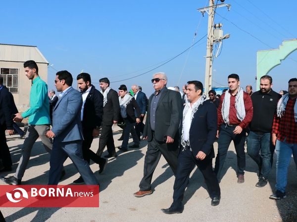 سفر قهرمانان آسیایی و پارا آسیایی راهیان نور به اروند