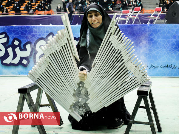 اجتماع دختران حاج قاسم - ورزشگاه ۱۲هزار نفری آزادی