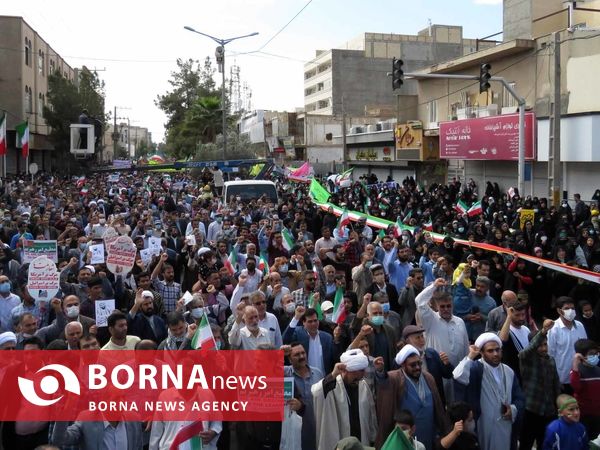 راهپیمایی ۱۳ آبان در زاهدان