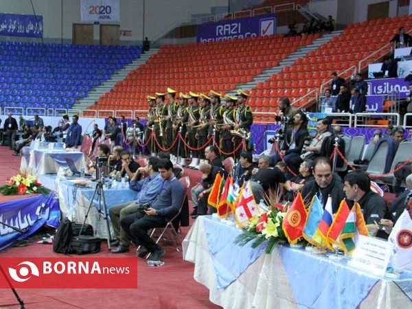 مسابقات کشتی فرنگی جام باشگاه های جهان به میزبانی اصفهان در حال برگزاری است