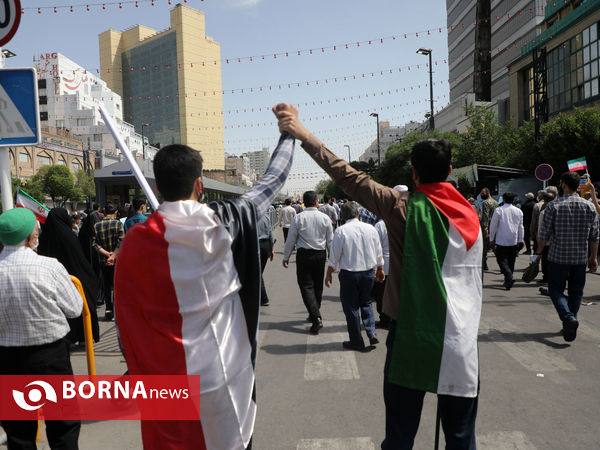 راهپیمایی روز قدس- مشهد