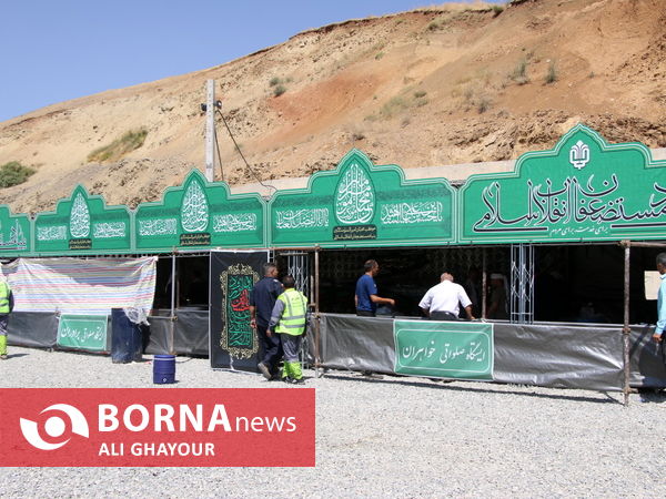 اعزام زوار اربعین از مرز تمرچین آذربایجان غربی