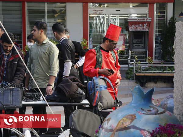 بازدید نوروزی مسافرین از برج میلاد