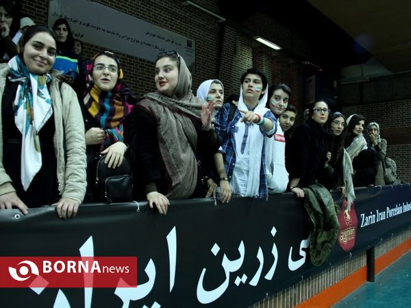 دیدار تیم های ملی فوتسال زنان ایران و روسیه