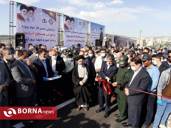 افتتاح فاز دوم تقاطع غیر همسطح آذربایجان در ارومیه