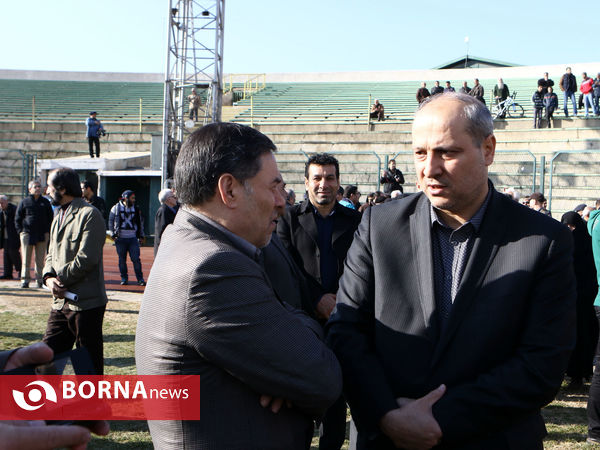 تشییع پیکر مرحوم همایون بهزادی
