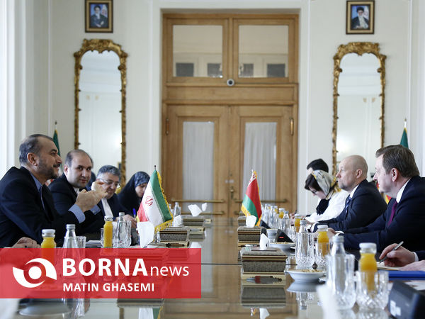 دیدار وزرا خارجه ایران و بلاروس