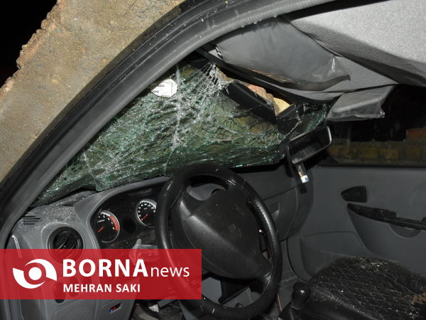 خسارت های باران و طوفان در اراک