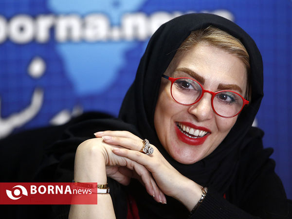 حضور ژیلا صادقی در خبرگزاری برنا