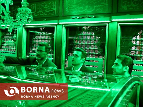 مراسم غبارروبی حرم مطهر حضرت عبدالعظیم حسنی (ع)