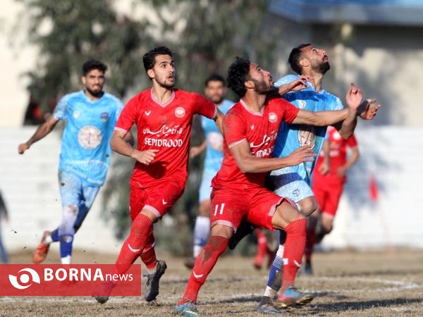 دیدار تیم های فوتبال سپیدرود رشت _شهدای بابلسر