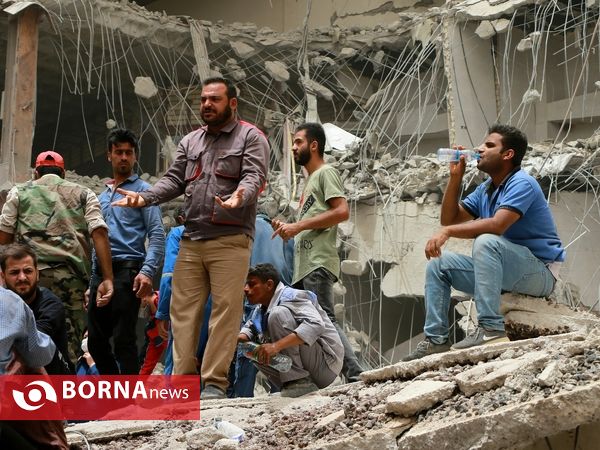 روز  دوم حادثه ساختمان متروپل آبادان
