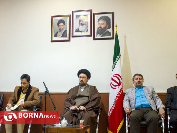 دیدار سید حسن خمینی با مدیران رسانه