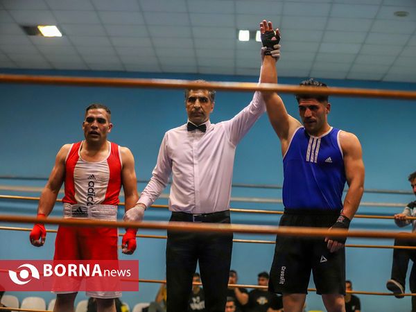 مسابقات بوکس قهرمانی بزرگسالان استان مرکزی