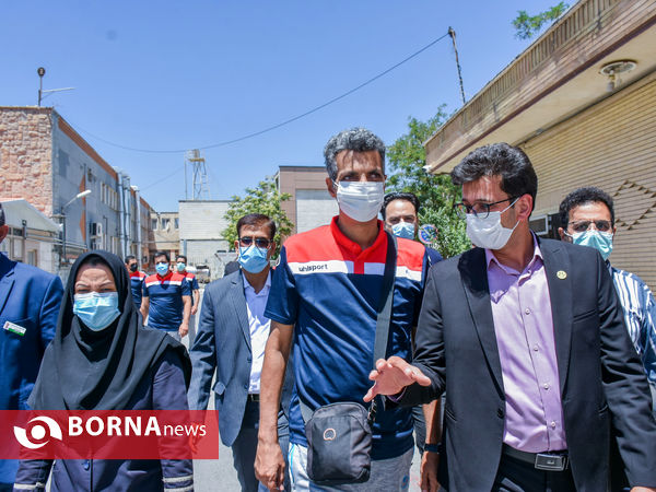 حضور تیم رسانه ورزش در بخش درمانی کودکان سرطانی