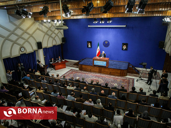 نشست خبری رئیس جمهوری