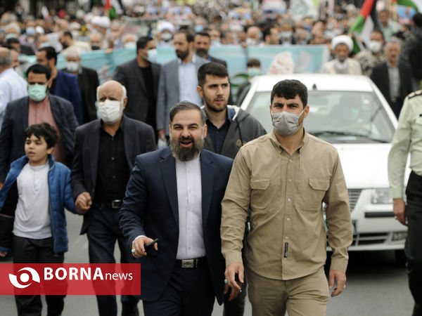 راهپیمایی روز قدس- شهرستان قدس