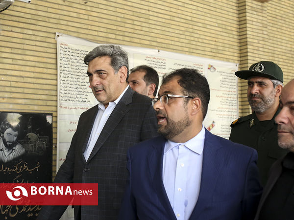 آیین نواختن زنگ دانش آموز شهید