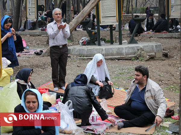 13 فروردین روز طبیعت- بوستان قیطریه