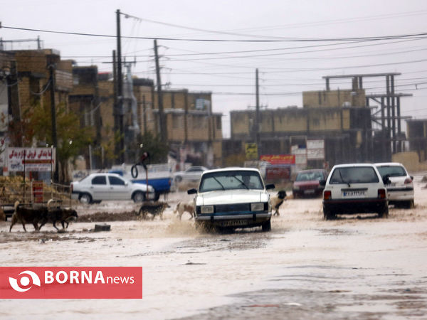 روستاهای اطراف شیراز روی آب