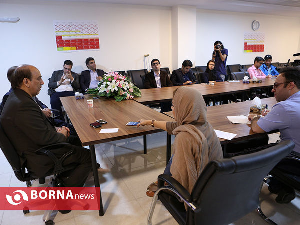 نشست خبری علی شکوری راد و مرتضی الویری