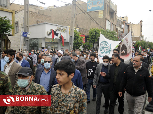 راهپیمایی روز قدس- شهرستان قدس