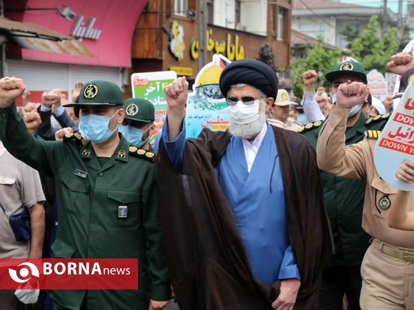 راهپیمایی روز قدس_ بندرانزلی