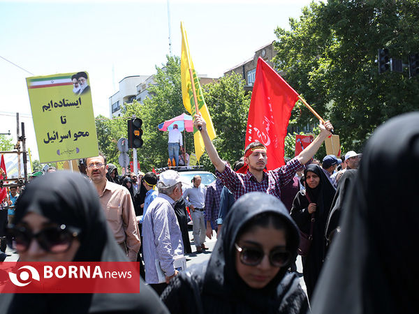 راهپیمایی روز جهانی قدس در تهران - ۱