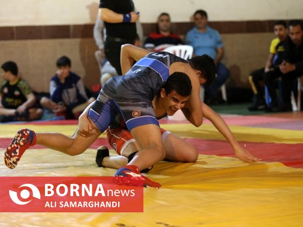 مسابقات کشتی دانش آموزی رده سنی نونهالان