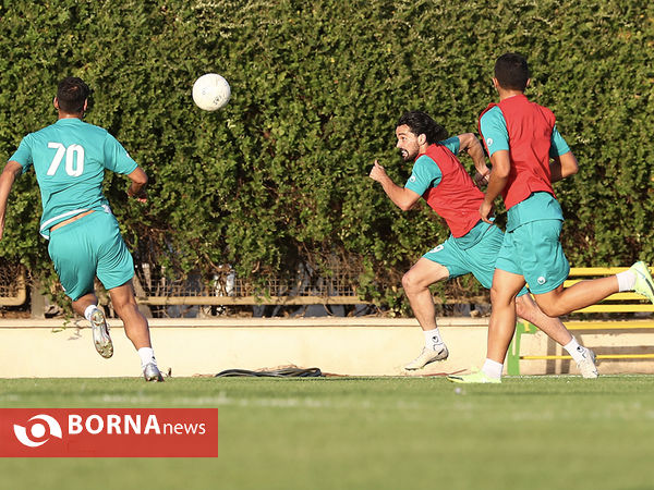 تمرین تیم فوتبال سپاهان