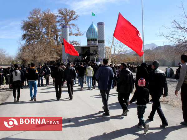 بزرگترین گردهمایی عزاداران رضوی فارس در شهرستان بوانات