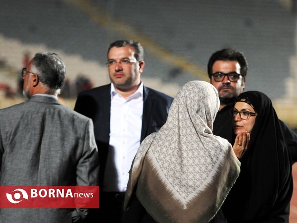 در حاشیه دیدار ایران و اسپانیا استادیوم آزادی تهران