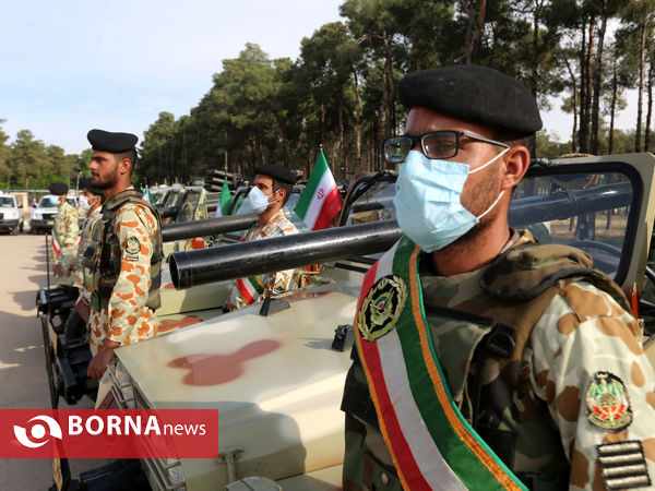 رژه روز ارتش در شیراز