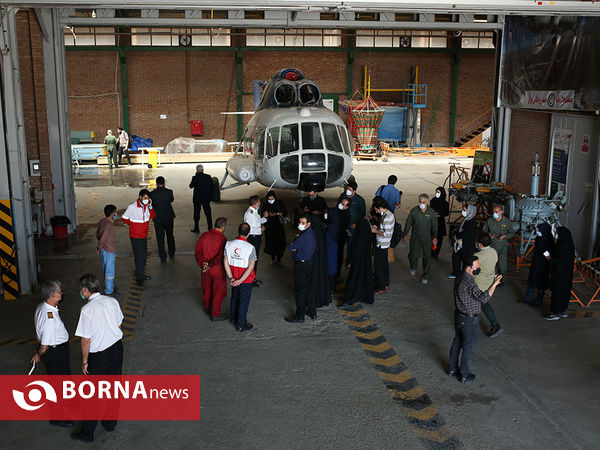 بازدید خبرنگاران از سازمان امداد و نجات جمعیت هلال احمر