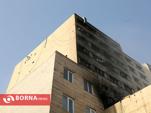 آتش سوزی مجتمع تجاری مهستان