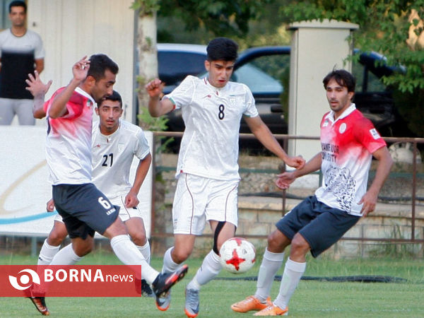 دیدار دوستانه تیم ملی دانشجویان- تیم ملی نوجوانان