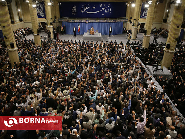 دیدار معلمان با رهبر انقلاب اسلامی