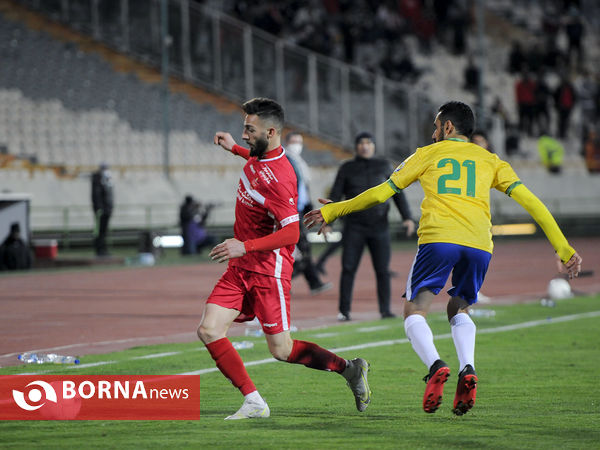 دیدار تیم های فوتبال پرسپولیس -صنعت نفت