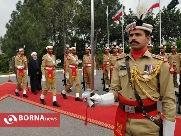 روز نخست سفر دکتر روحانی به پاکستان