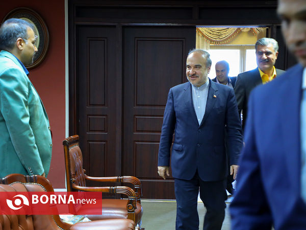 دیدار پارلمانی سفیر برزیل با وزیر ورزش