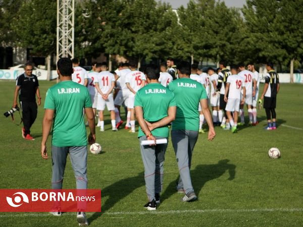 تمرینات تیم ملی فوتبال امید ایران