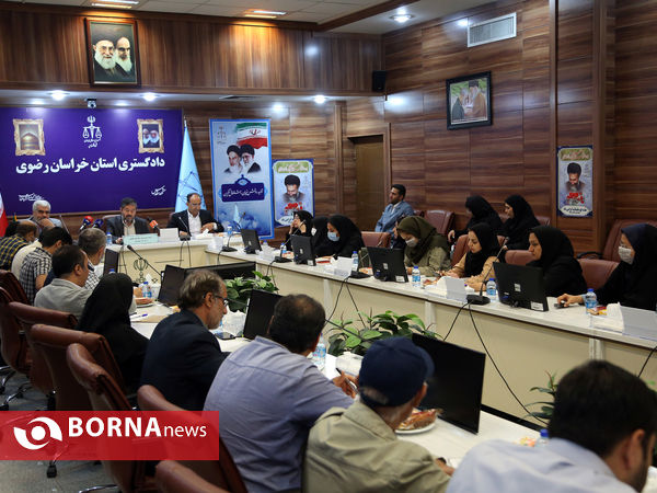 نشست خبری رئیس کل دادگستری خراسان رضوی