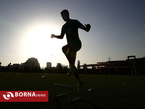 تمرین تیم فوتبال سپاهان