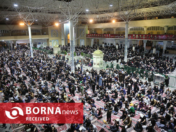 مراسم احیای شب نوزدهم ماه رمضان در حرم کریمه اهل‌بیت(س) 