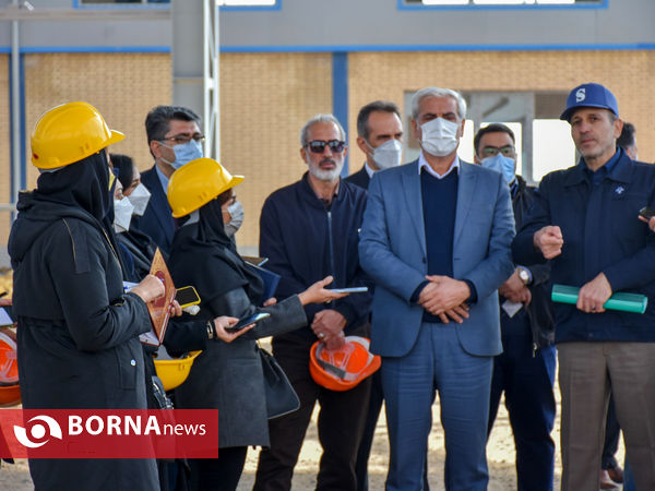 بازدید اصحاب رسانه و خبرگزاری ها از شرکت کربن صنعت امیر کبیر، محل احداث کارخانه ۱۰۰ هزار تن آندسازی شرکت آلومینیوم ایران