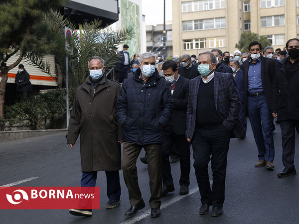 تشییع پیکر مرحوم اسماعیل جبارزاده