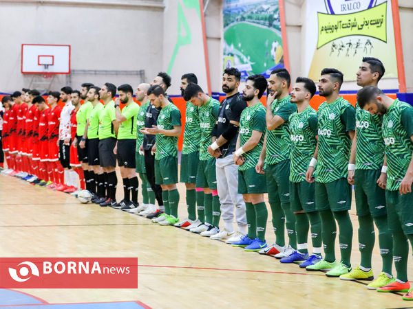 دیدار تیم های فوتسال آلومینیوم - آروین قالا ماکو
