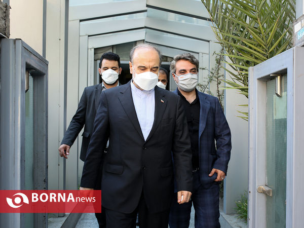 حضور وزیر ورزش و جوانان در خبرگزاری به مناسبت روز خبرنگار