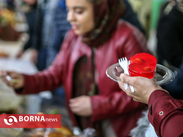 دهمین جشنواره خیریه غذاهای سنتی ایران در مجتمع آموزشی رهیار