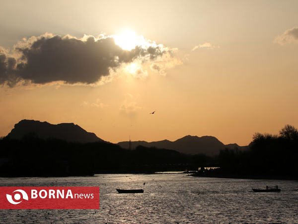 زاینده رود در بهار